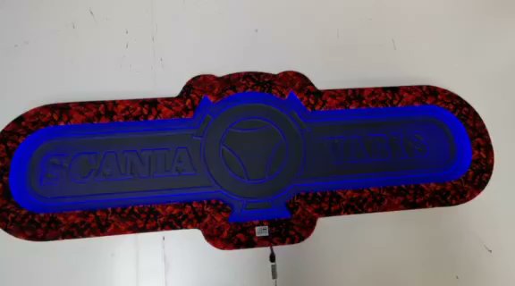 LED Illuminated Sign for the Back Wall, Many Shapes - Made to Order