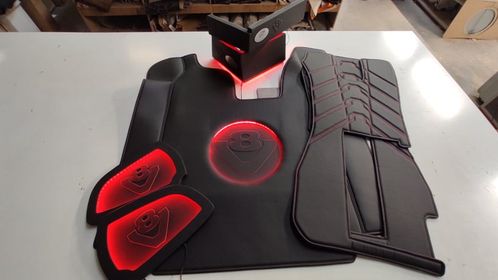 Mattesett Laget på Bestilling - Belysning, Knappestopping, Bussplysj