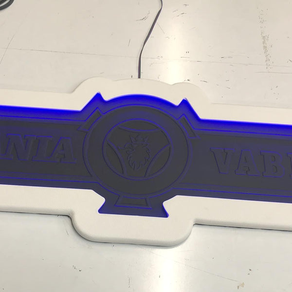 LED Illuminated Sign for the Back Wall, Many Shapes - Made to Order