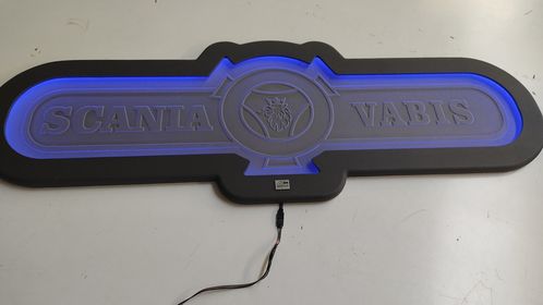 LED Illuminated Sign for the Back Wall, Many Shapes - Made to Order