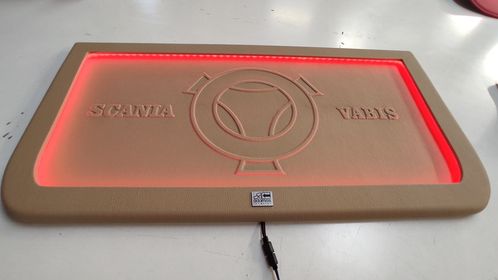 LED Illuminated Sign for the Back Wall, Many Shapes - Made to Order