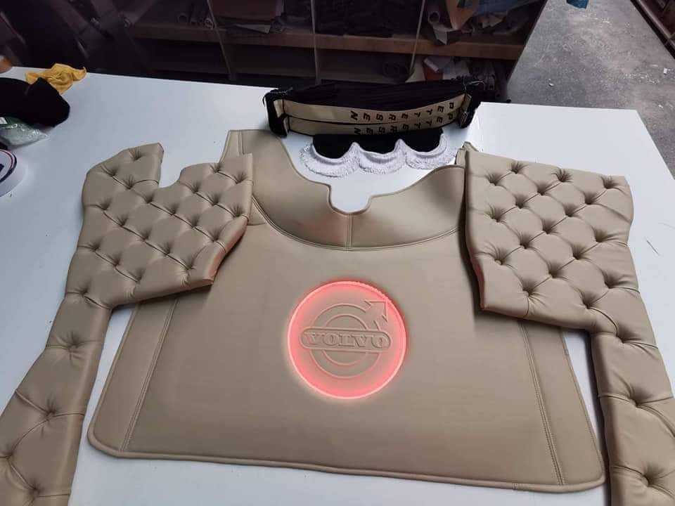 Mattesett Laget på Bestilling - Belysning, Knappestopping, Bussplysj