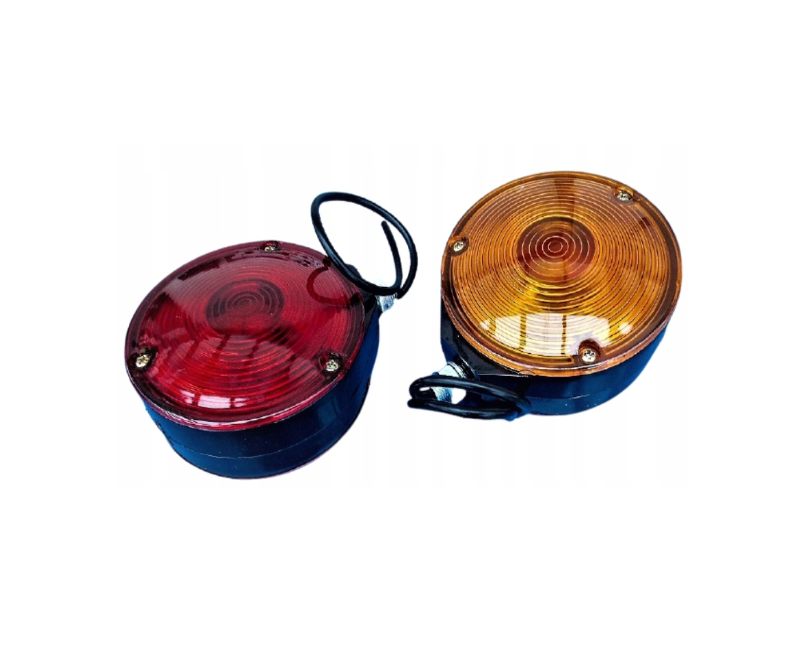 Spanjol Mirror lamp - Orange/Red