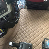 Mattesett i Ruter - Volvo FH4/FH5/AERO - Pneumatisk/Svingbart Passasjersete
