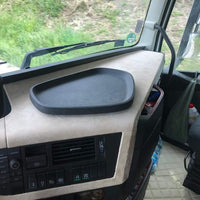 Alcantara / Semsket Skinn, Selvklebende - Rød