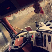 Alcantara / Semsket Skinn, Selvklebende - Rød