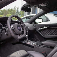 Alcantara / Suede Leather, Self-adhesive - Beige