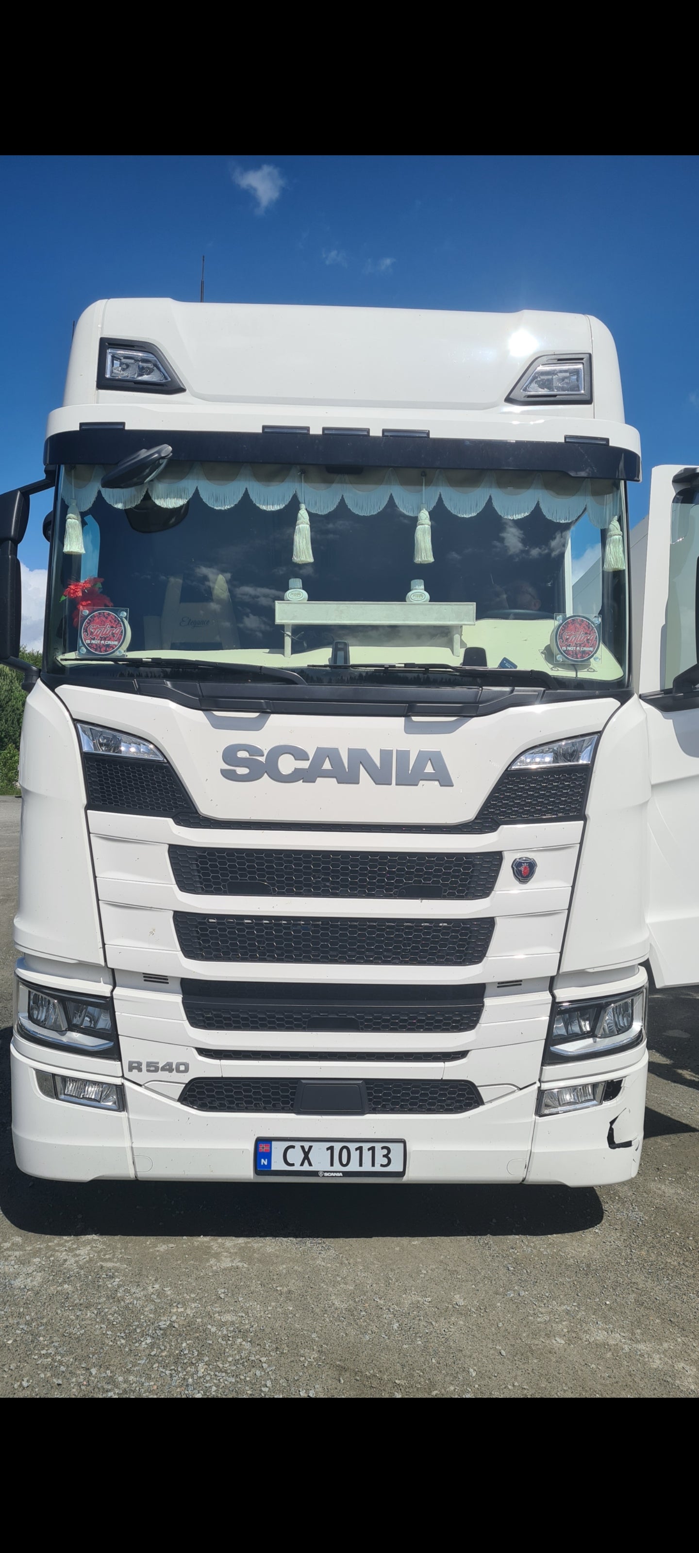 Dashboard Mat in Ruter - Scania Nextgen R/S