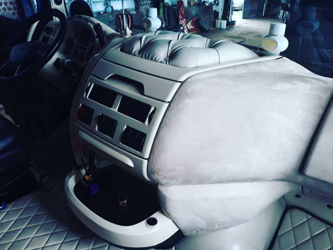 Alcantara / Suede Leather, Self-adhesive - Beige