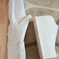 Alcantara / Suede Leather, Self-adhesive - Beige