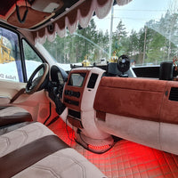 Alcantara / Suede Leather, Self-adhesive - Beige