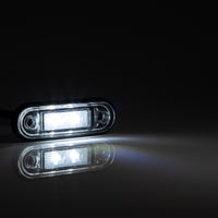 Markeringslys LED 2 Dioder Fristom - Hvit