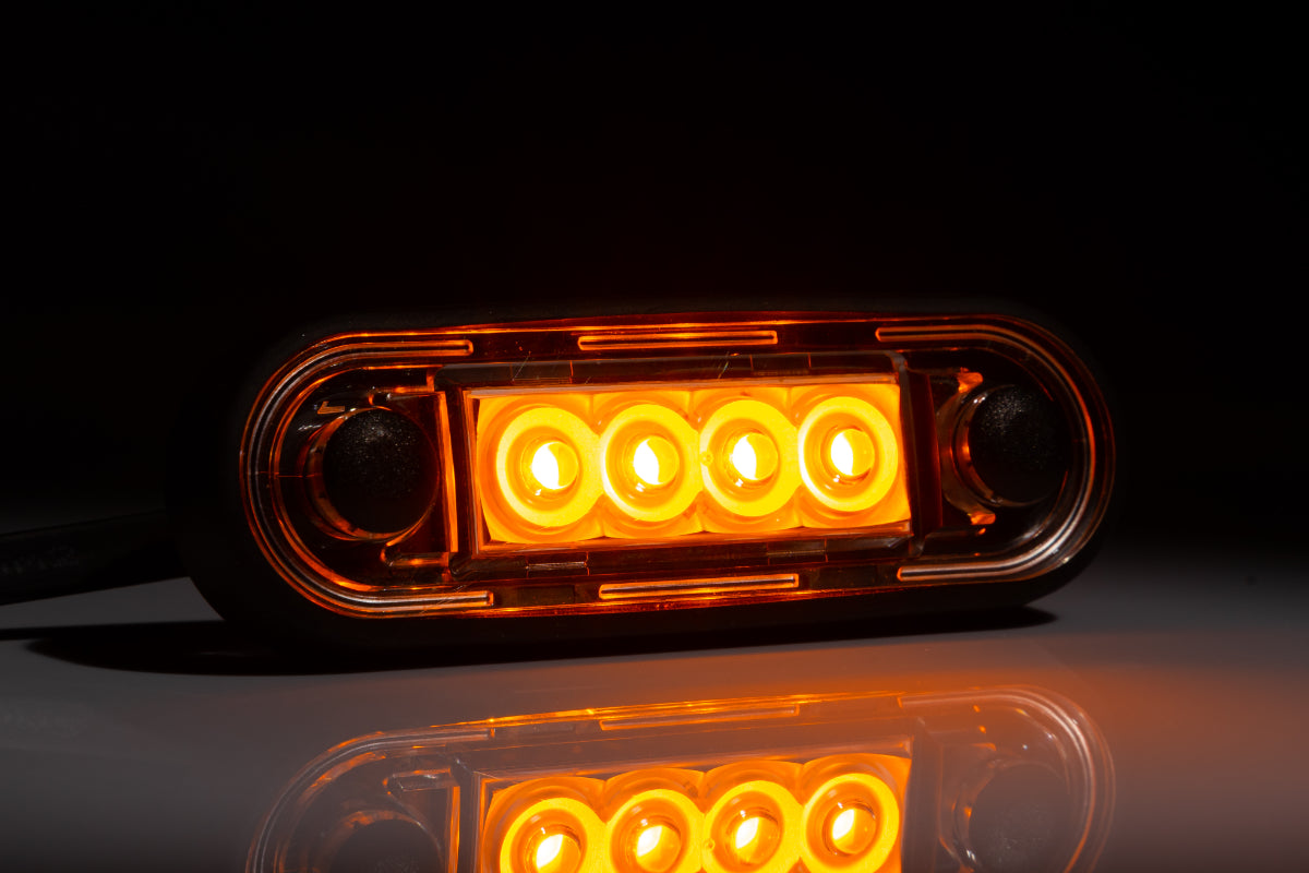 Marker light LED 4 Diodes Fristom - Orange