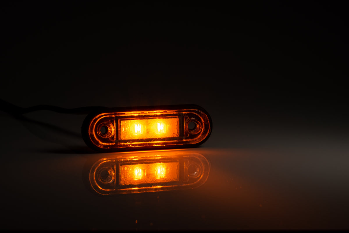 Marker light LED 2 Diodes Fristom - Orange
