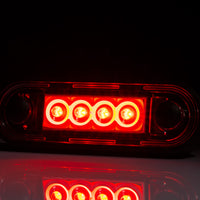 Markeringslys LED 4 Dioder Fristom - Rød