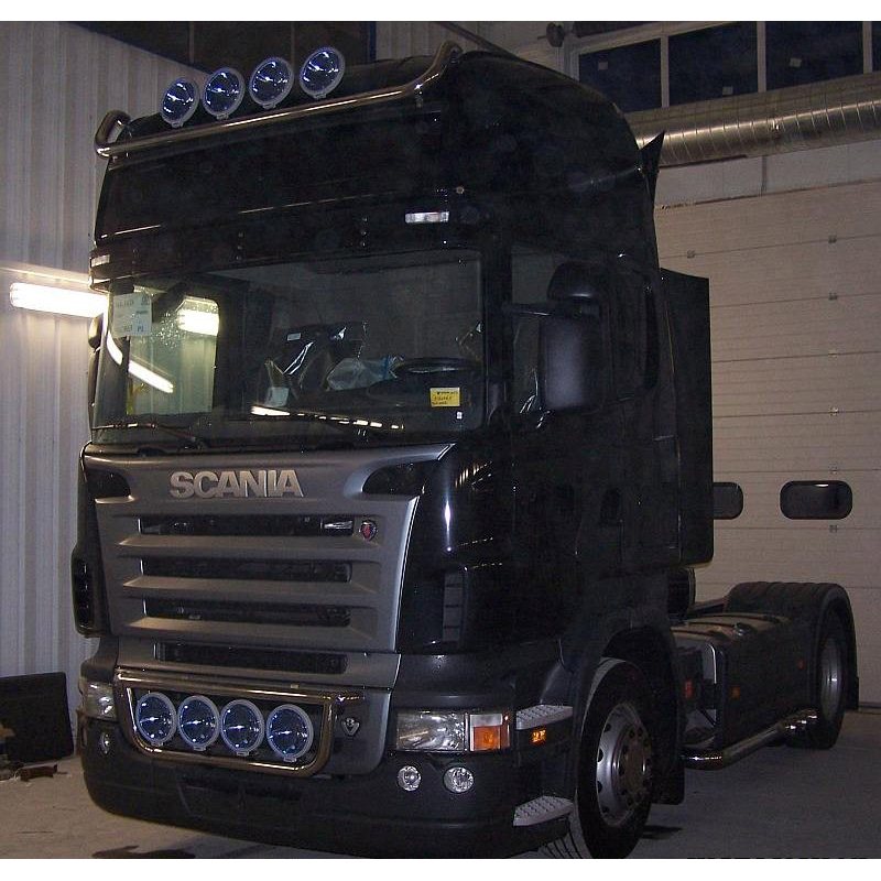 Frontbøyle i Rustfritt Stål/Pulverlakk - Scania R/Streamline