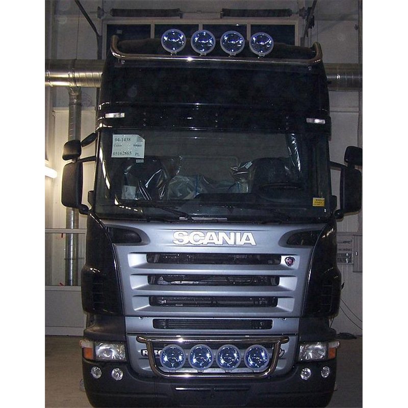 Frontbøyle i Rustfritt Stål/Pulverlakk - Scania R/Streamline