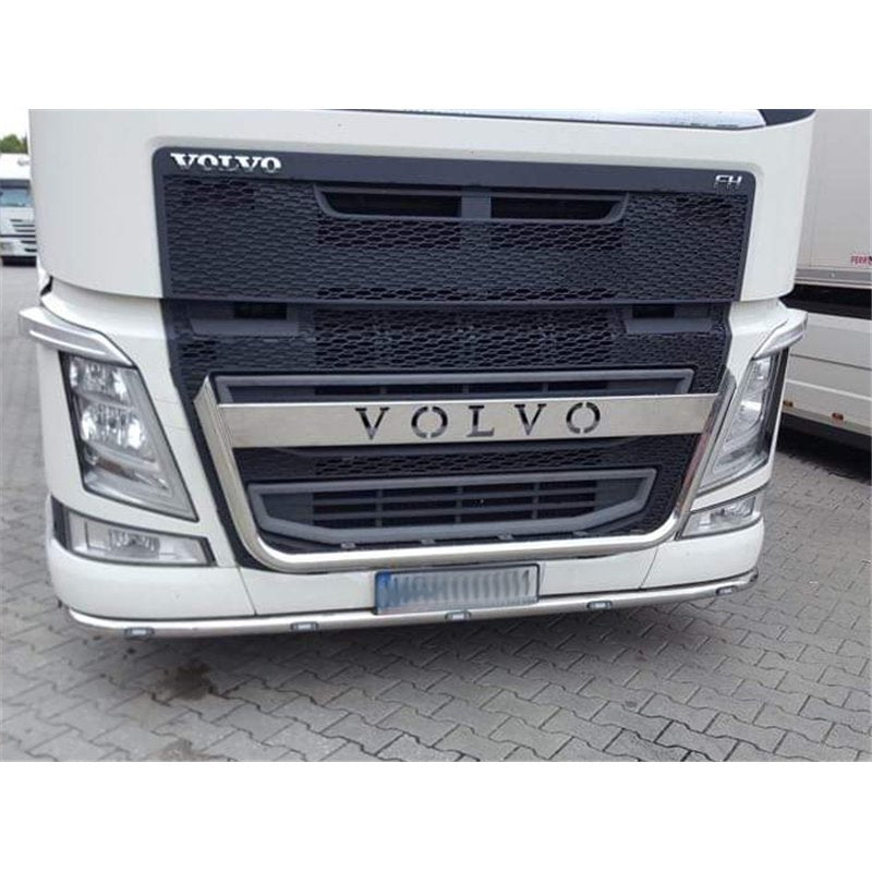 Front bar in stainless steel/powder coating - Volvo FH4/FH5, Type 2