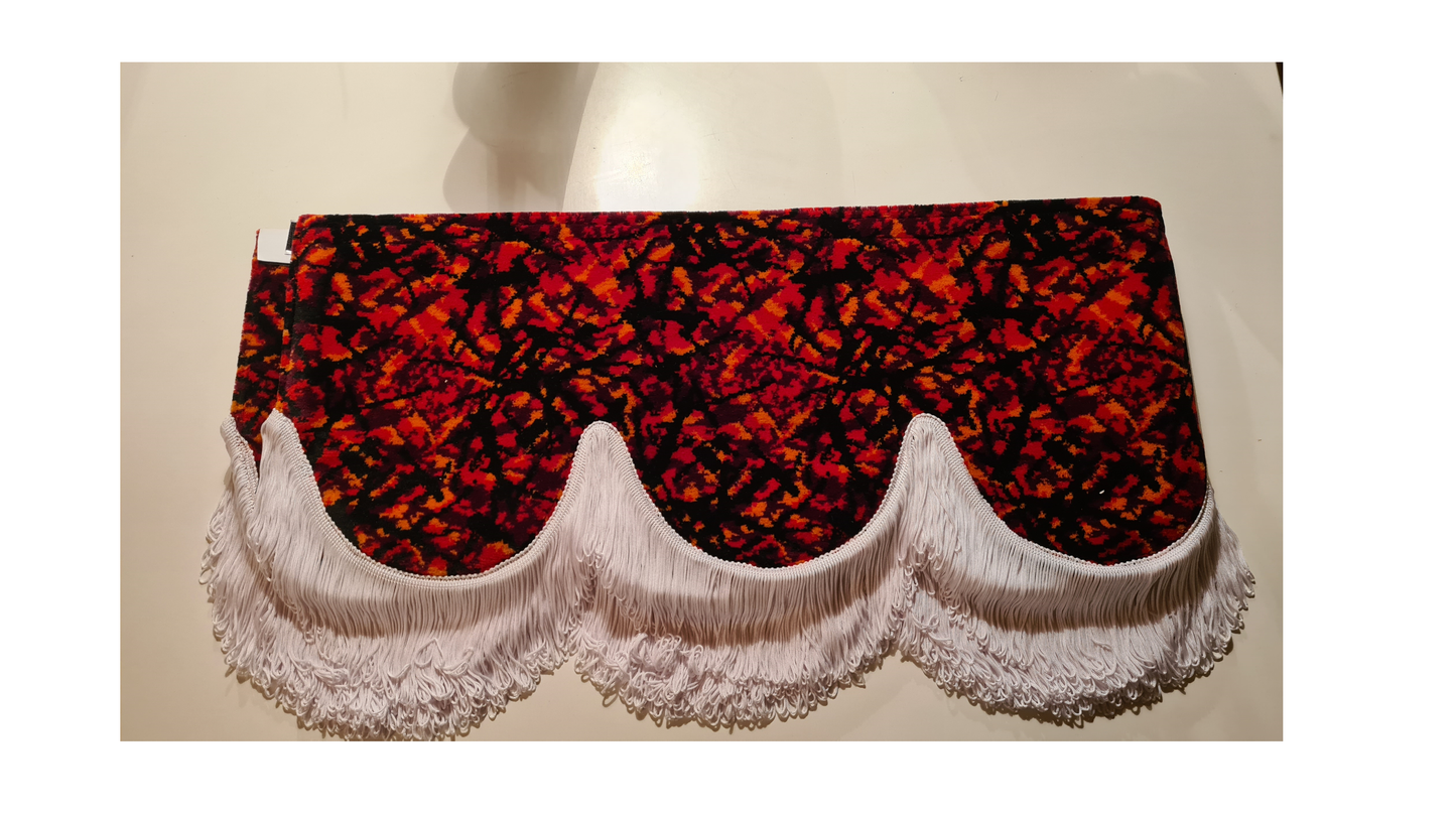 Front cover in Bus plush for Truck/Van - Made to Order