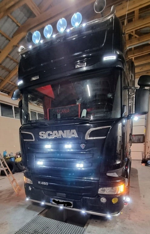 Double Burner - Hvit/Sotet