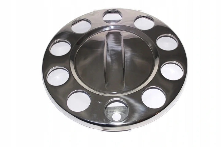 Hjulkapsel Foran i Rustfritt Stål, Type 2 - 22.5