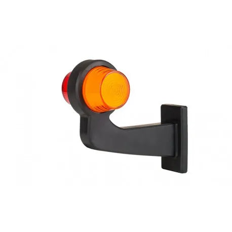 Høyre LED Neon Markeringslys Horpol Oransj/Rød - Buet