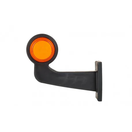 Høyre LED Neon Markeringslys Horpol Oransj/Rød - Buet