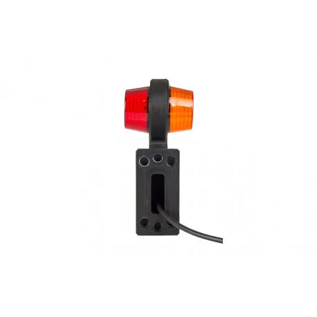 Left LED Marker Light Horpol Orange/Red - Curved