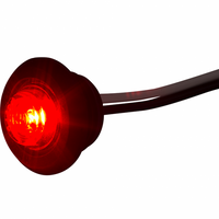 Marker light LED Round Horpole - Red
