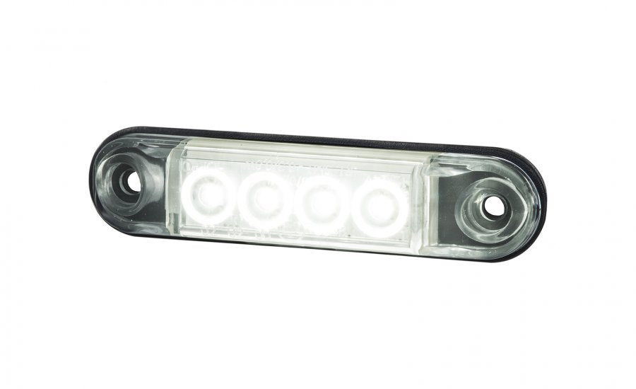 Markeringslys LED Slim Horpol - Hvit