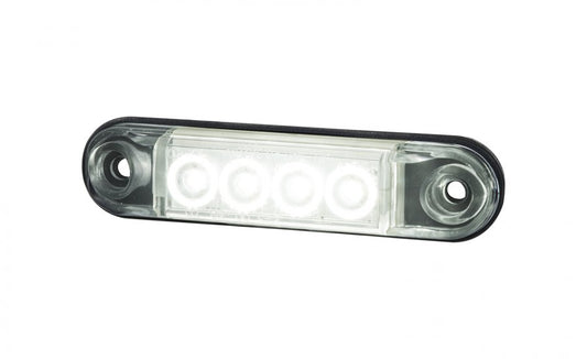 Markeringslys LED Slim Horpol - Hvit