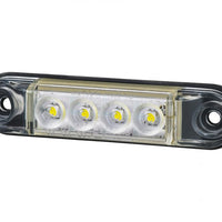 Markeringslys LED Slim Horpol - Hvit
