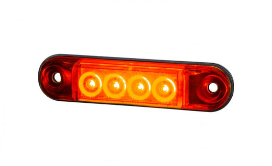 Markeringslys LED Slim Horpol - Rød