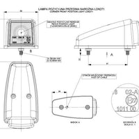 Ceiling lamp Horpol - White