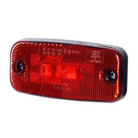 Markeringslys LED Med Refleks Horpol - Rød