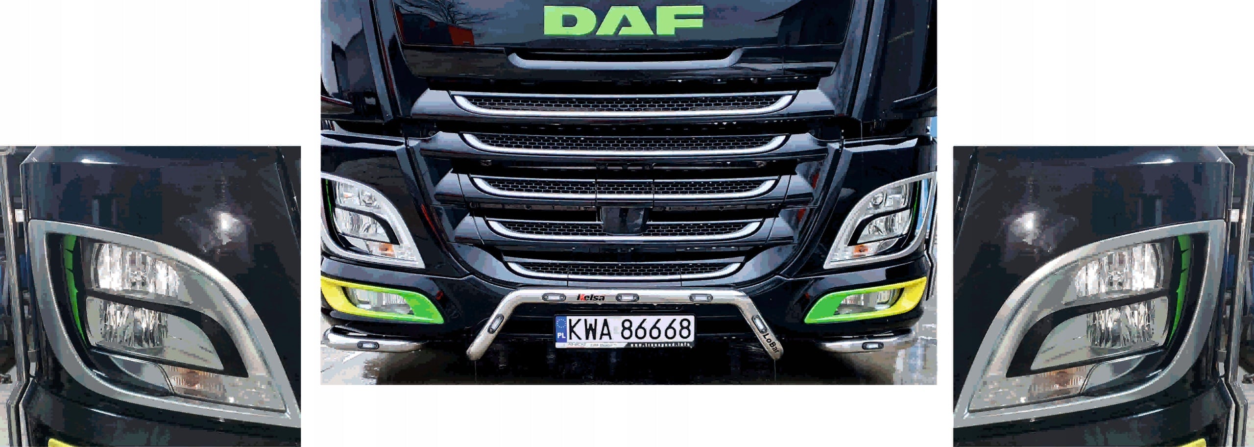 Øyelokk Klistemerker til DAF XF 106