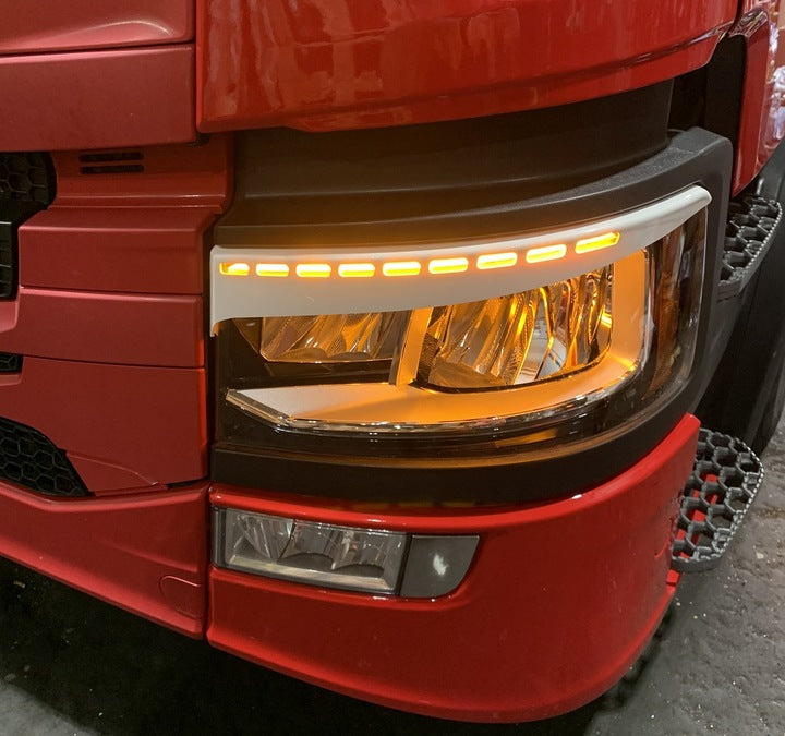 Eye lid for Scania Nextgen R/S, LED - Type 2