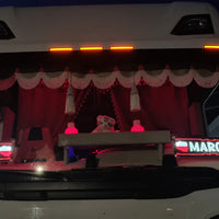 Frontkappe i Stoff til Lastebil/Varebil - Laget på Bestilling