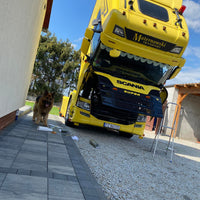 Roterende Varsellys AEB 595 12/24V - Rød