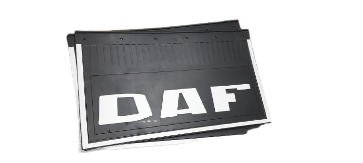 Mudflaps DAF Embossed/Painted, 60x35cm - 2 pcs