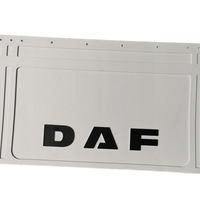 Skvettlapp DAF, 64x36cm - Hvit