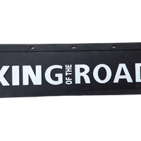 Splash pad KING of ROAD, 60x18cm - Black