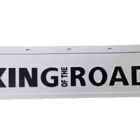 Splash pad KING of ROAD, 60x18cm - White