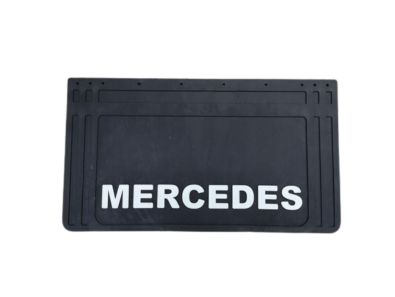 Mud flap Mercedes, 64x36cm - Black