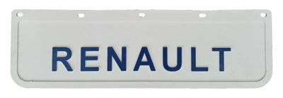 Skvettlapp Renault, 60x18cm - Hvit