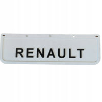 Skvettlapp Renault, 60x18cm - Hvit