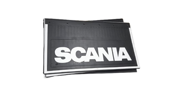 Mudflaps Scania Embossed/Painted, 60x35cm - 2 pcs