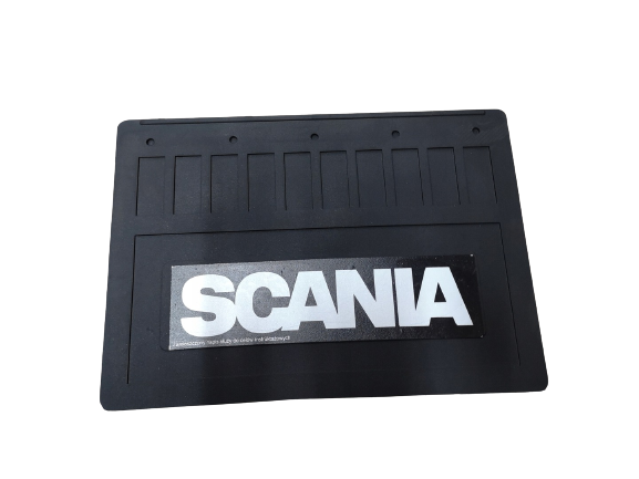 Mud flap Scania, 40x29cm - Black