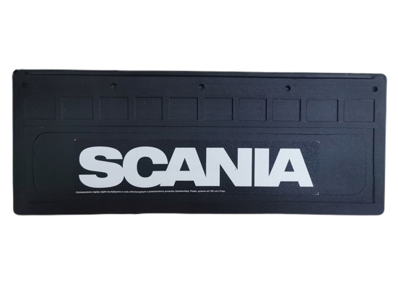 Mud flap Scania, 52x20cm - Black