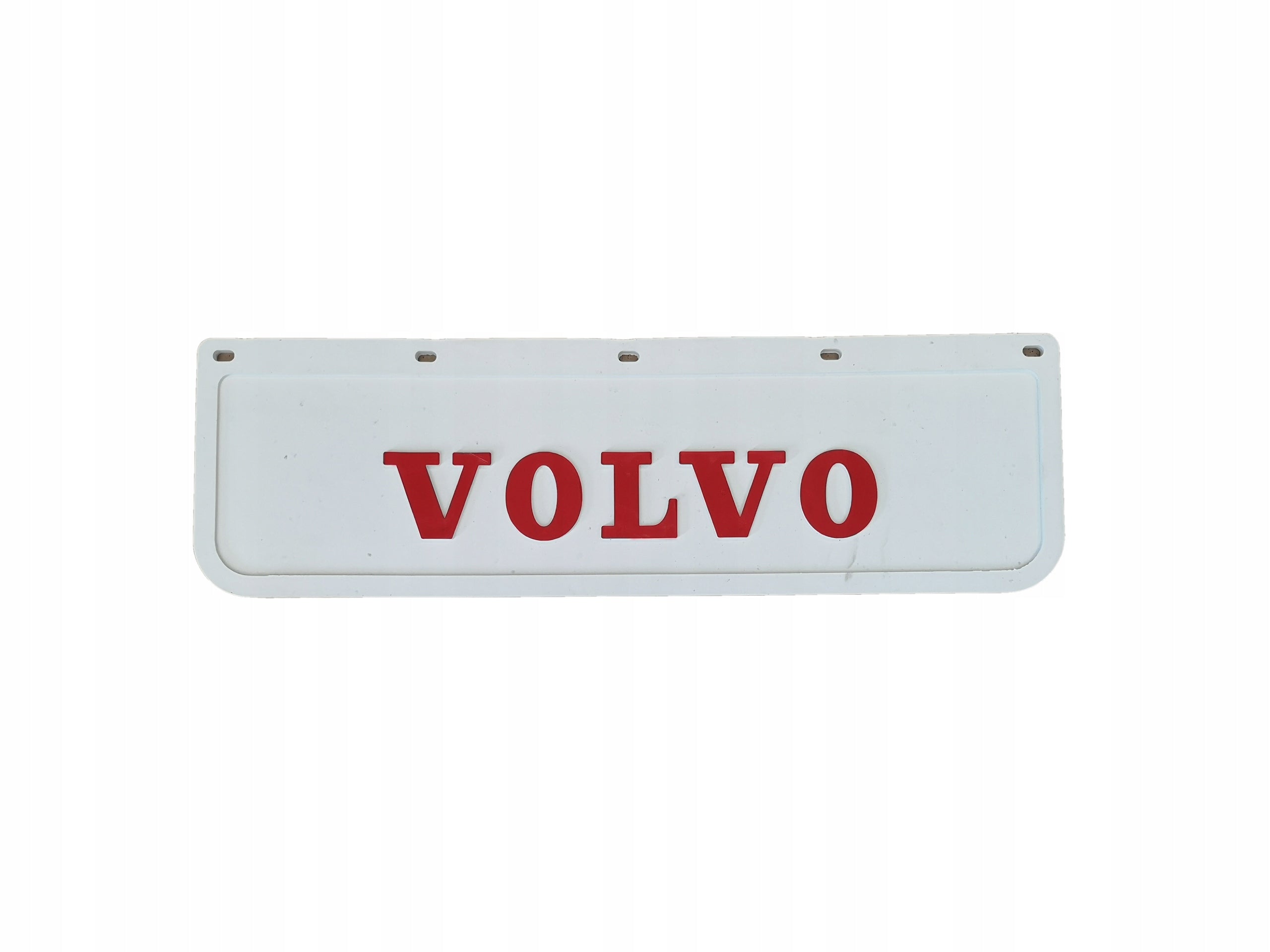 Skvettlapp Volvo, 60x18cm - Hvit